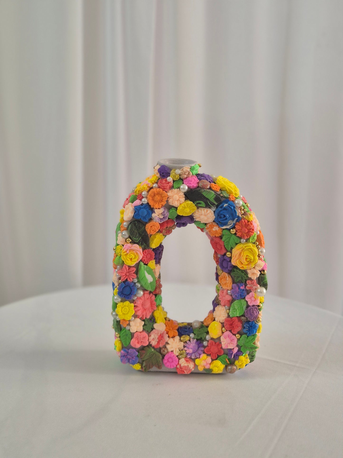 Flowers and pearls