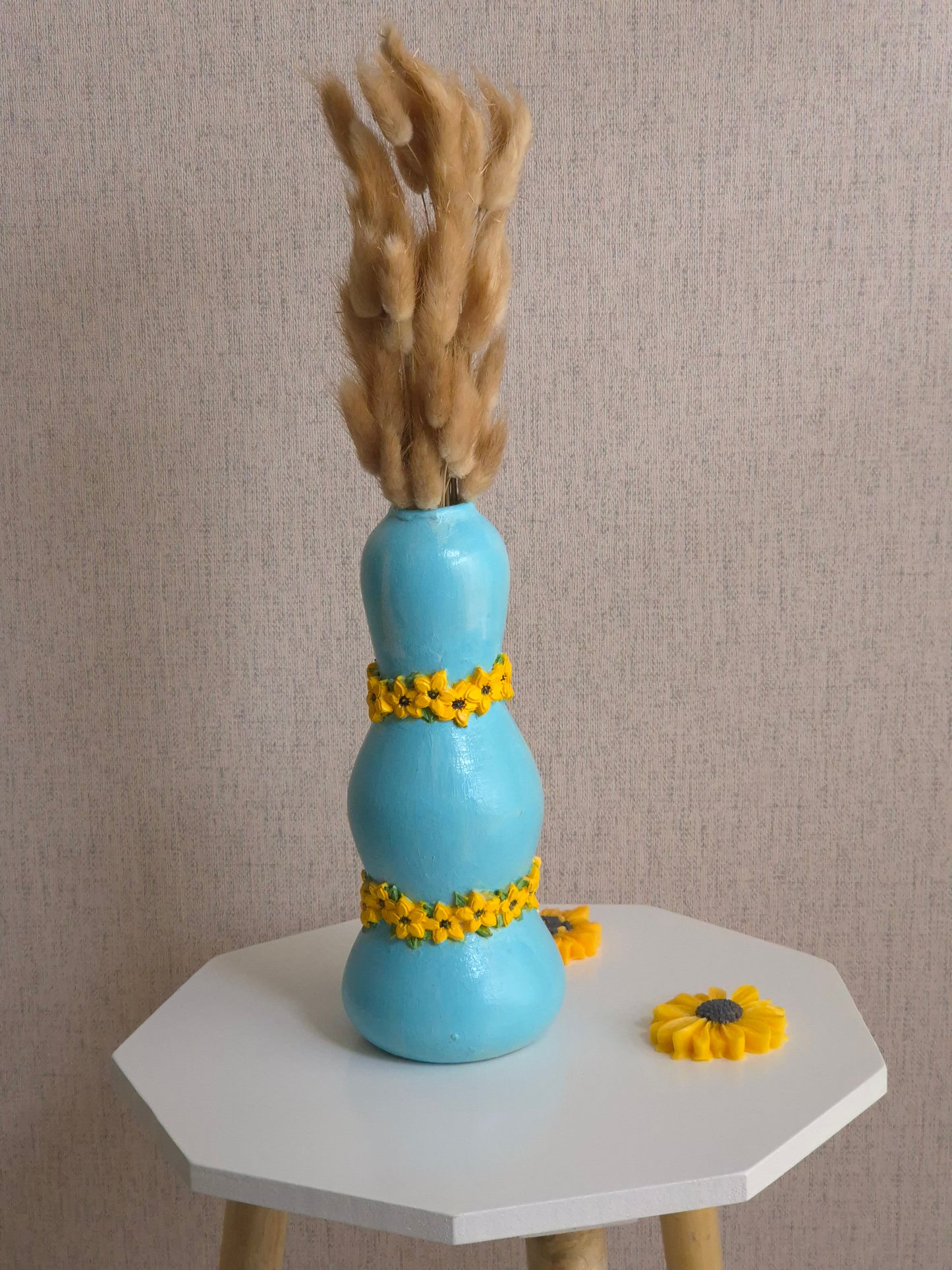 Sunflower in the blue.