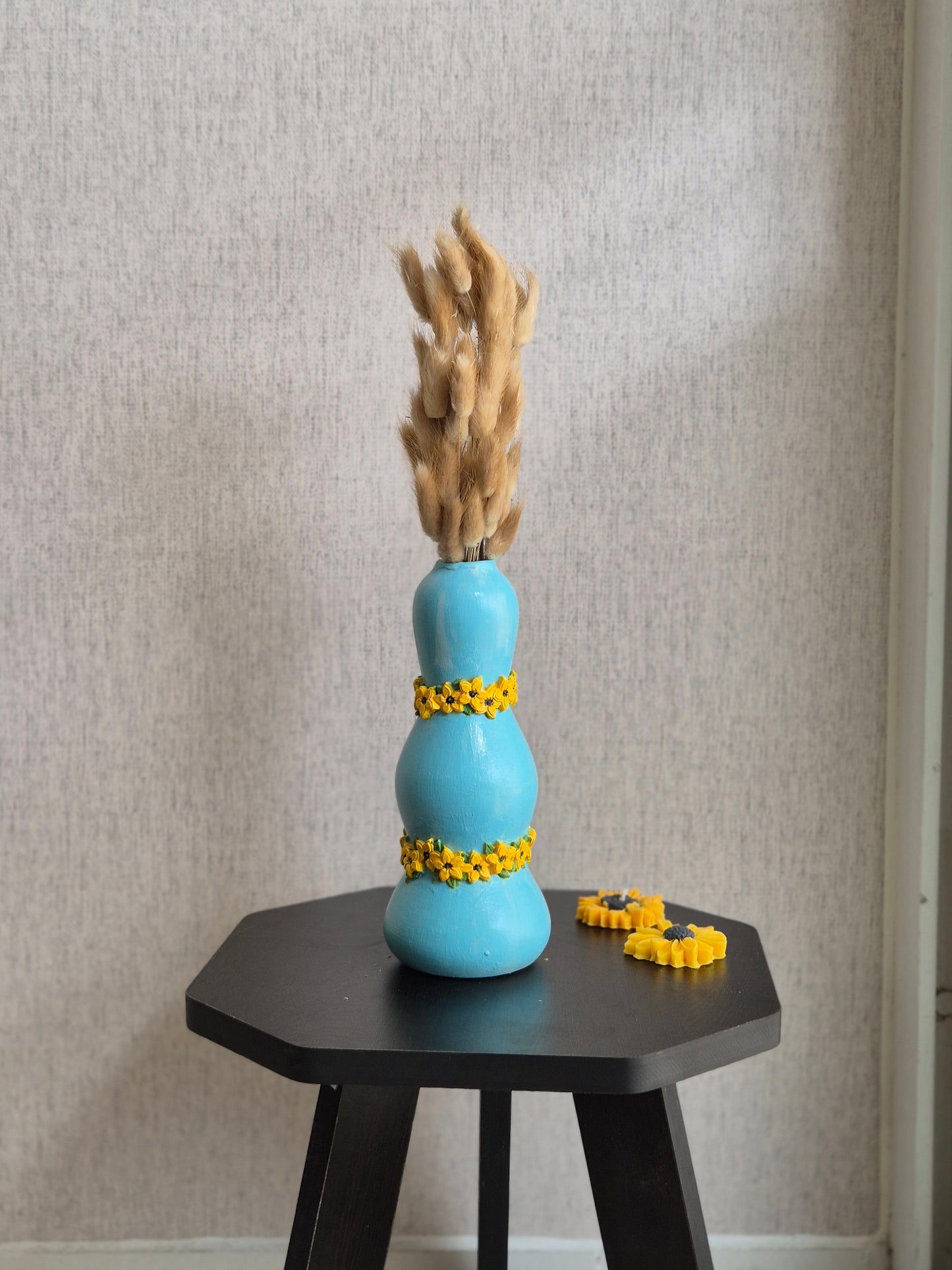 Sunflower in the blue.