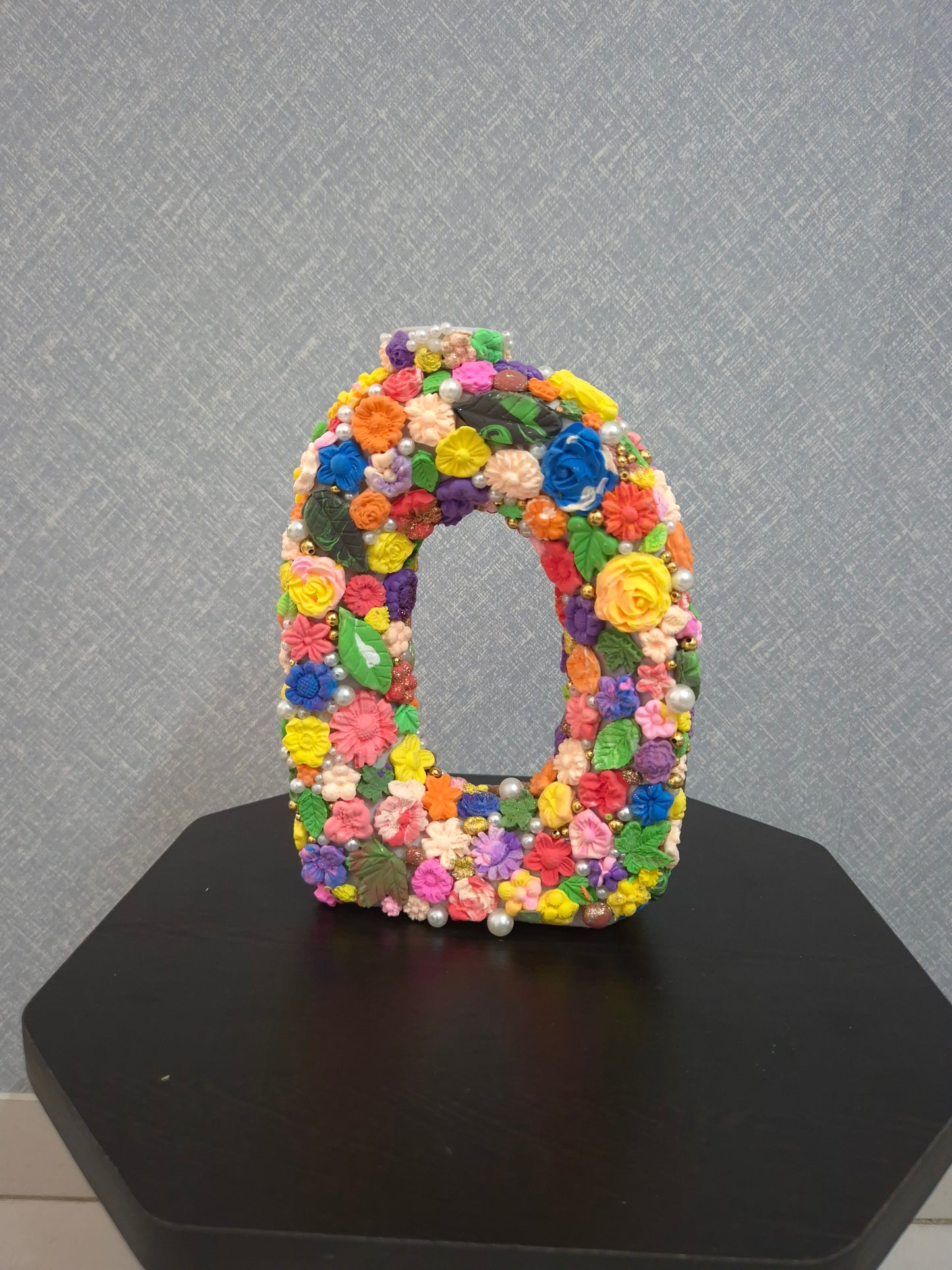 Flowers and pearls