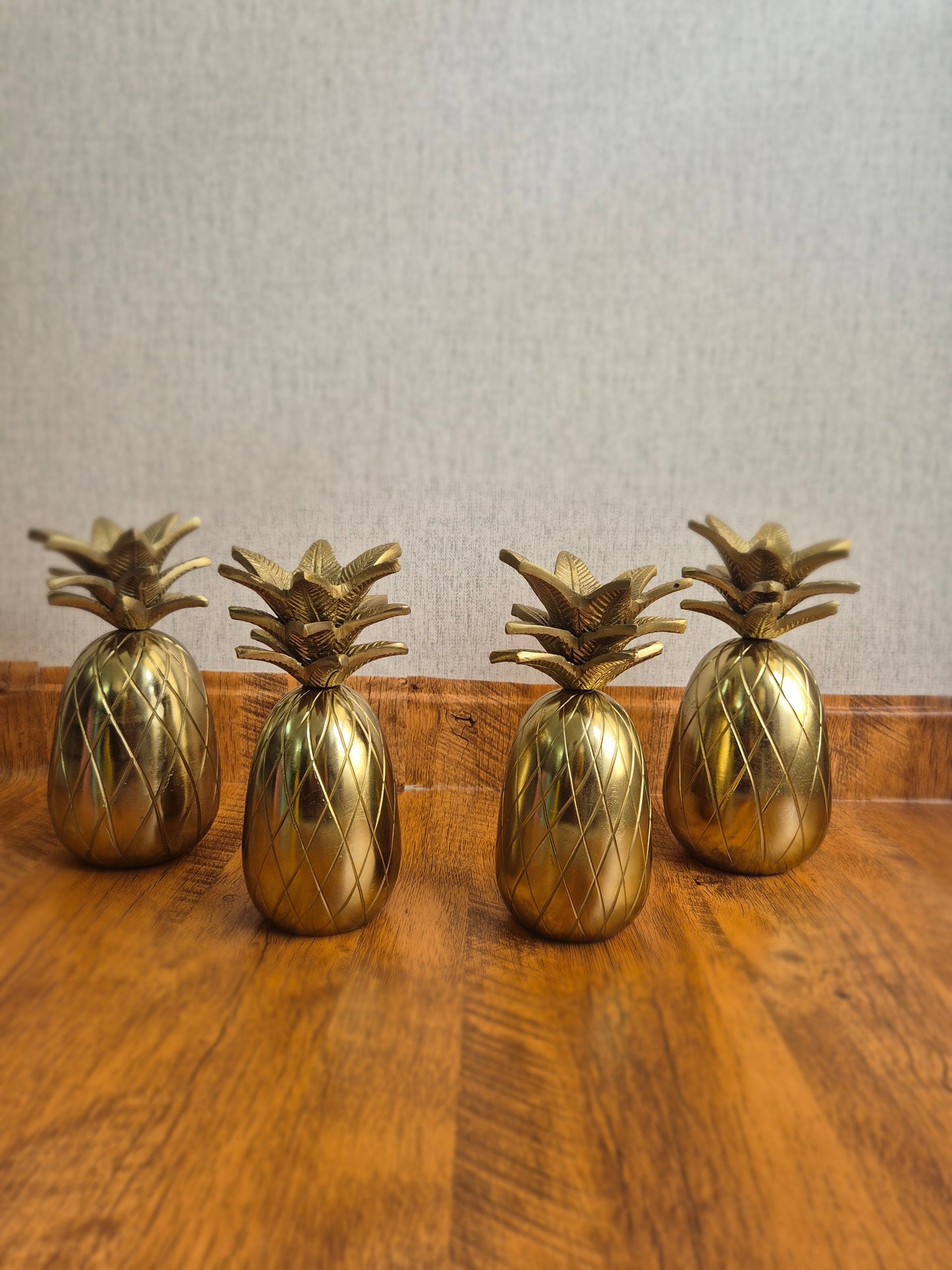Golden Pineapple: A Touch of Tropical Glam (Set of 2)