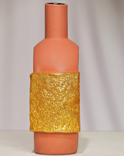 Sunset Gild – Set of 3  Boho Chic Home Décor Vases