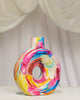 Aurora Swirl – Abstract Circular Sculpture for Home Décor